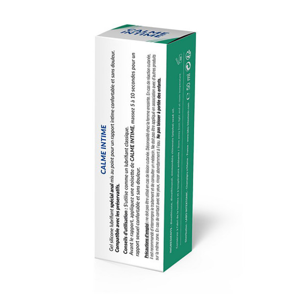 Gel silicone lubrifiant anal désensibilisant 50ML 